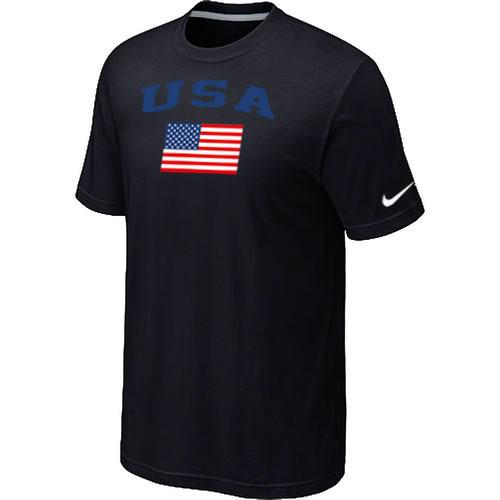 USA Olympics USA Flag Collection Locker Room T-Shirt Black,We sell and wholesale USA Olympics USA Flag Collection Locker Room T-Shirt Black on line form chian!