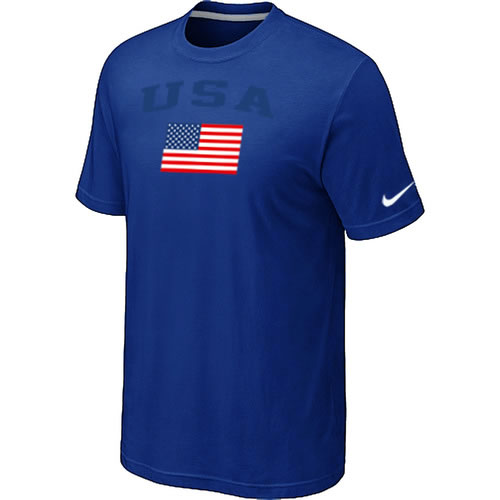 USA Olympics USA Flag Collection Locker Room T-Shirt Blue,We sell and wholesale USA Olympics USA Flag Collection Locker Room T-Shirt Blue on line form chian!
