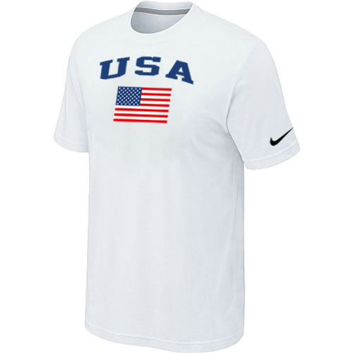USA Olympics USA Flag Collection Locker Room T-Shirt White,We sell and wholesale USA Olympics USA Flag Collection Locker Room T-Shirt White on line form chian!