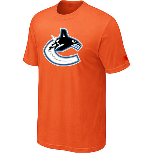 Vancouver Canucks Orange Big & Tall Logo T-Shirt,We sell and wholesale Vancouver Canucks Orange Big & Tall Logo T-Shirt on line form chian!