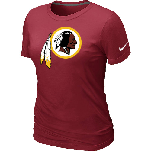 Washington Red Skins Red Women's Logo T-Shirt,We sell and wholesale Washington Red Skins Red Women's Logo T-Shirt on line form chian!