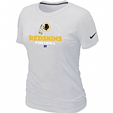 Washington Red Skins White Women's Critical Victory T-Shirt,baseball caps,new era cap wholesale,wholesale hats