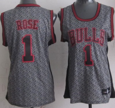 Womens Chicago Bulls #1 Derrick Rose 2012 Static Fashion Jerseys,We sell and wholesale Womens Chicago Bulls #1 Derrick Rose 2012 Static Fashion Jerseys on line form chian!