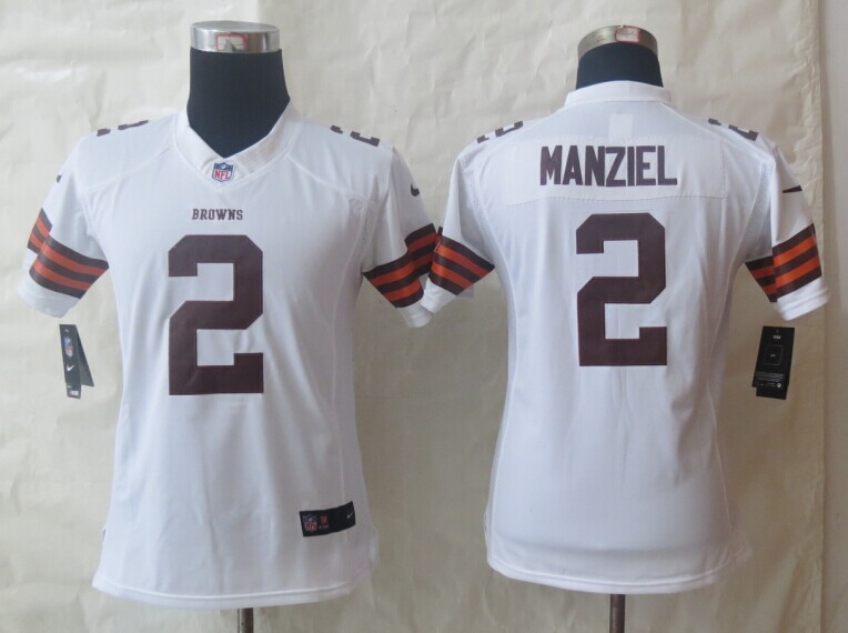Womens Limited Nike Cleveland Browns #2 Manziel White Jerseys,We sell and wholesale Womens Limited Nike Cleveland Browns #2 Manziel White Jerseys on line form chian!