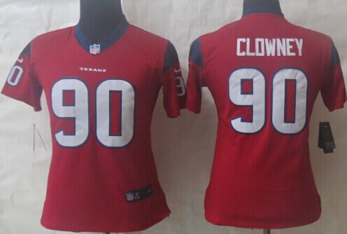 Womens Nike Houston Texans #90 Jadeveon Clowney Red Limited Jerseys,We sell and wholesale Womens Nike Houston Texans #90 Jadeveon Clowney Red Limited Jerseys on line form chian!