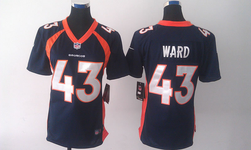 Womens Nike Limited Denver Broncos #43 Ward Navy Blue Jerseys,We sell and wholesale Womens Nike Limited Denver Broncos #43 Ward Navy Blue Jerseys on line form chian!