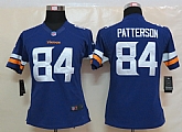 Womens Nike Limited Minnesota Vikings #84 Patterson Purple Jerseys,baseball caps,new era cap wholesale,wholesale hats