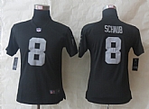 Womens Nike Limited Oakland Raiders #8 Schaub Black Jerseys,baseball caps,new era cap wholesale,wholesale hats