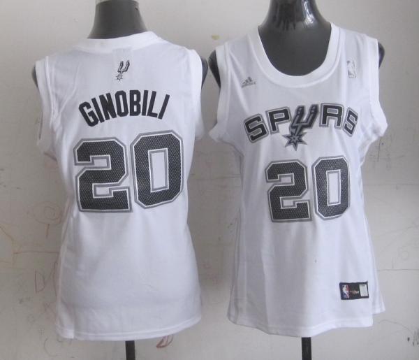 Womens San Antonio Spurs #20 Manu Ginobili Revolution 30 Swingman White Jerseys,We sell and wholesale Womens San Antonio Spurs #20 Manu Ginobili Revolution 30 Swingman White Jerseys on line form chian!