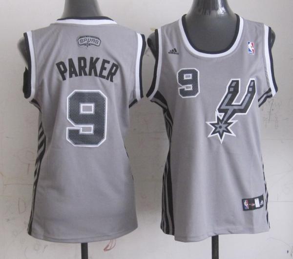 Womens San Antonio Spurs #9 Tony Parker Revolution 30 Swingman Gray Jerseys,We sell and wholesale Womens San Antonio Spurs #9 Tony Parker Revolution 30 Swingman Gray Jerseys on line form chian!