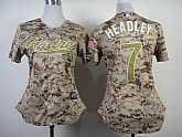Womens San Diego Padres #7 Chase Headley 2014 Camo Jerseys,baseball caps,new era cap wholesale,wholesale hats