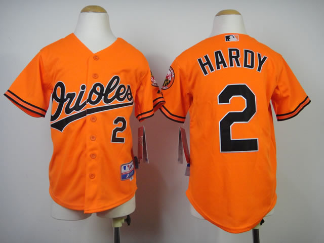 Youth Baltimore Orioles #2 J.J. Hardy Orange Jerseys,We sell and wholesale Youth Baltimore Orioles #2 J.J. Hardy Orange Jerseys on line form chian!