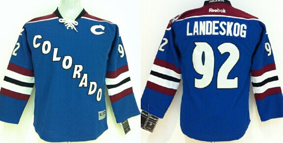 Youth Colorado Avalanche #92 Gabriel Landeskog Blue Jerseys,We sell and wholesale Youth Colorado Avalanche #92 Gabriel Landeskog Blue Jerseys on line form chian!