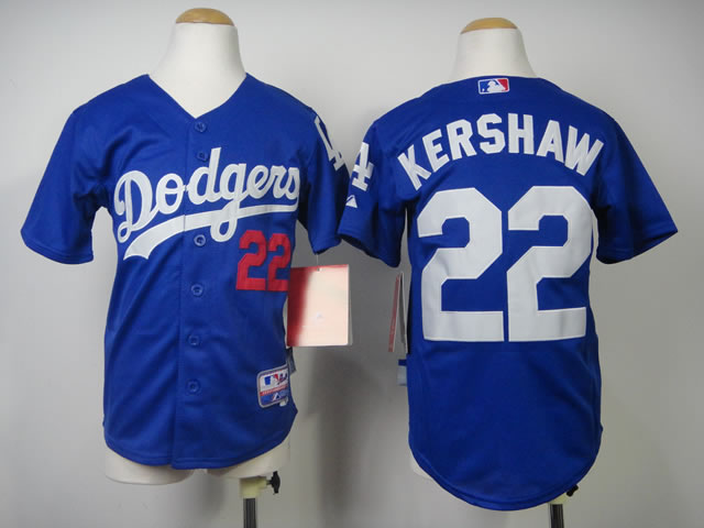 Youth Los Angeles Dodgers #22 Clayton Kershaw Blue Jerseys,We sell and wholesale Youth Los Angeles Dodgers #22 Clayton Kershaw Blue Jerseys on line form chian!