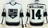Youth Los Angeles Kings #14 Justin Williams White Jerseys,baseball caps,new era cap wholesale,wholesale hats