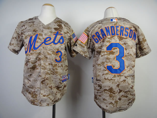 Youth New York Mets #3 Curtis Granderson 2014 Camo Jerseys,We sell and wholesale Youth New York Mets #3 Curtis Granderson 2014 Camo Jerseys on line form chian!