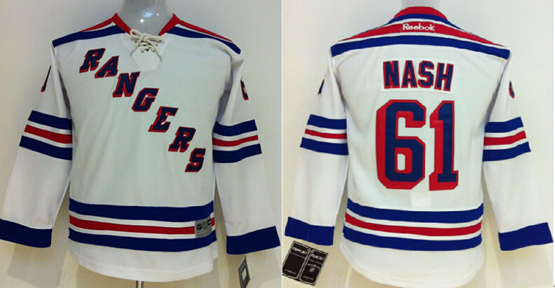 Youth New York Rangers #61 Rick Nash White Jerseys,We sell and wholesale Youth New York Rangers #61 Rick Nash White Jerseys on line form chian!