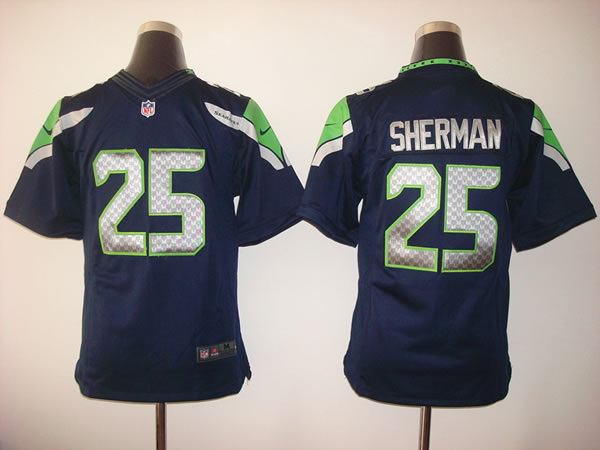 Youth Nike Limited Seattle Seahawks #25 Sherman Blue Jerseys,We sell and wholesale Youth Nike Limited Seattle Seahawks #25 Sherman Blue Jerseys on line form chian!