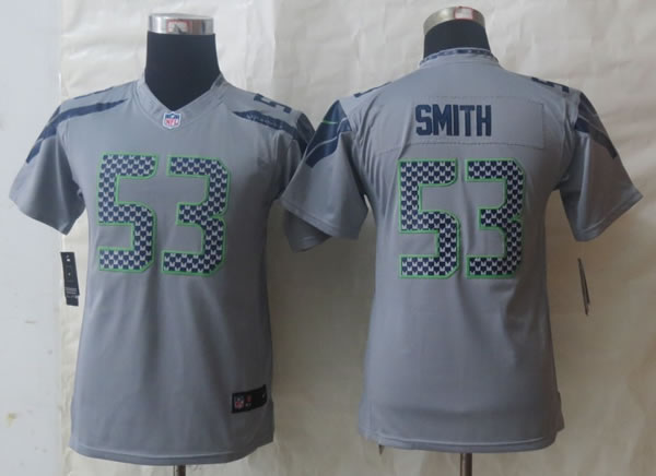 Youth Nike Limited Seattle Seahawks #53 Smith Gray Jerseys,We sell and wholesale Youth Nike Limited Seattle Seahawks #53 Smith Gray Jerseys on line form chian!
