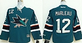 Youth San Jose Sharks #12 Patrick Marleau Blue Jerseys,baseball caps,new era cap wholesale,wholesale hats