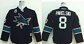 Youth San Jose Sharks #8 Pavelski Black Jerseys,baseball caps,new era cap wholesale,wholesale hats