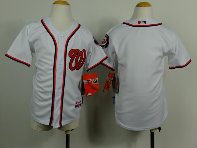 Youth Washington Nationals Blank White Jerseys,We sell and wholesale Youth Washington Nationals Blank White Jerseys on line form chian!