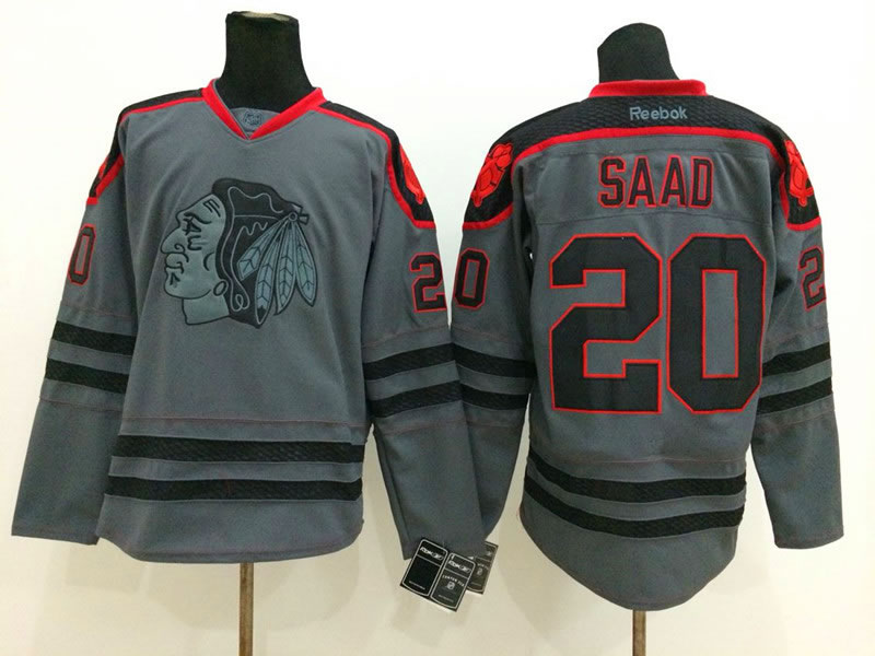 Chicago Blackhawks #20 Brandon Saad Dark Gray Jerseys,We sell and wholesale Chicago Blackhawks #20 Brandon Saad Dark Gray Jerseys on line form chian!