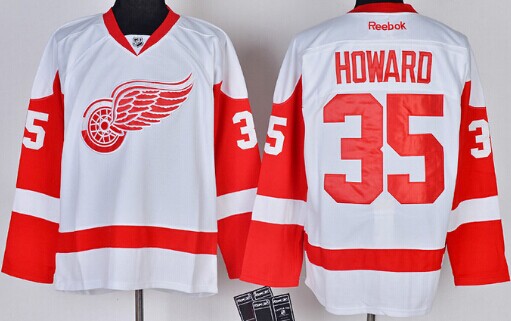 Detroit Red Wings #35 Jimmy Howard White Jerseys,We sell and wholesale Detroit Red Wings #35 Jimmy Howard White Jerseys on line form chian!