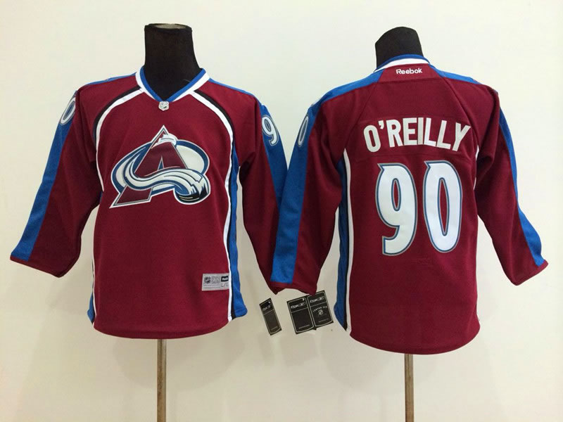 Youth Colorado Avalanche #90 O'Reilly Red Jerseys,We sell and wholesale Youth Colorado Avalanche #90 O'Reilly Red Jerseys on line form chian!