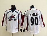 Youth Colorado Avalanche #90 O'Reilly White Jerseys,baseball caps,new era cap wholesale,wholesale hats