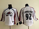 Youth Colorado Avalanche #92 Gabriel Landeskog White Jerseys,baseball caps,new era cap wholesale,wholesale hats