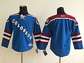 Youth Colorado Avalanche Blank Blue Jerseys,baseball caps,new era cap wholesale,wholesale hats