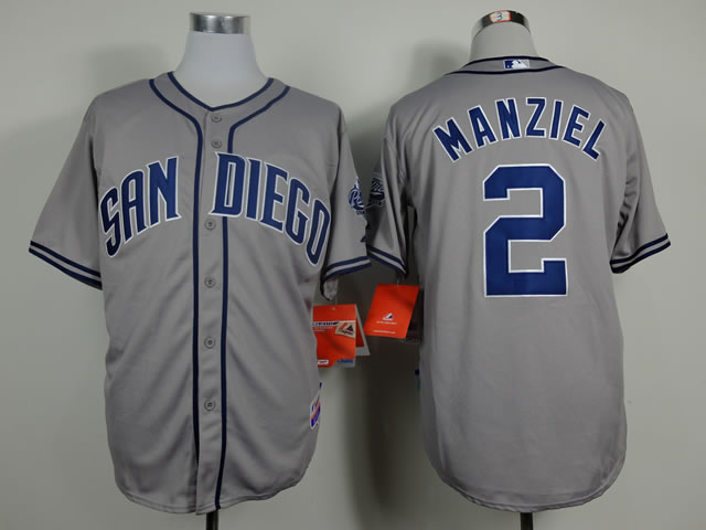 San Diego Padres #2 Manziel Gray Jerseys,We sell and wholesale San Diego Padres #2 Manziel Gray Jerseys on line form chian!