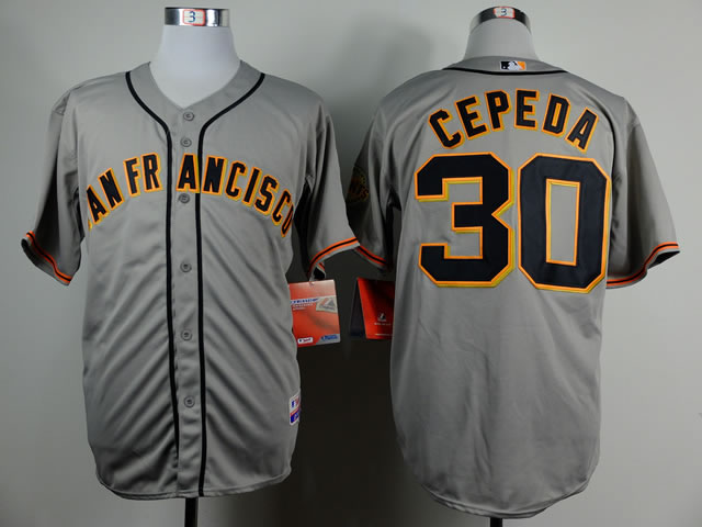 San Francisco Giants #30 Cepeda 2014 Gray Throwback Jerseys,We sell and wholesale San Francisco Giants #30 Cepeda 2014 Gray Throwback Jerseys on line form chian!