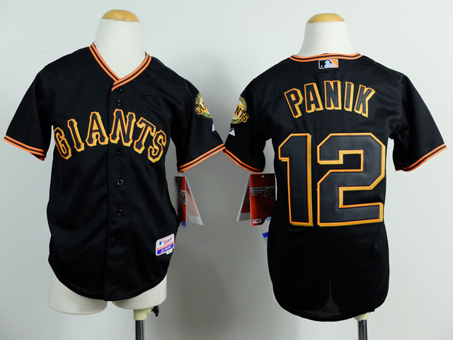 Youth San Francisco Giants #12 Joe Panik Black Jerseys,We sell and wholesale Youth San Francisco Giants #12 Joe Panik Black Jerseys on line form chian!