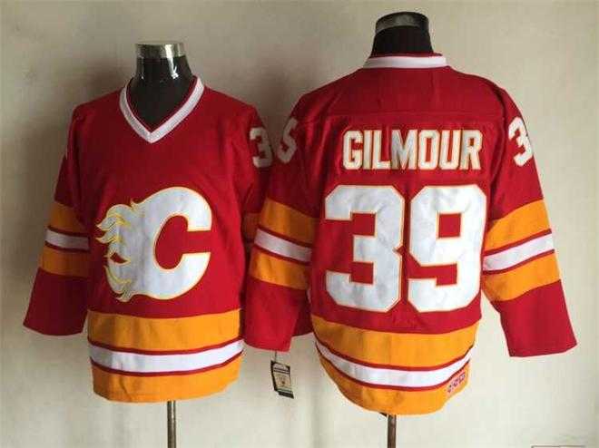 Calgary Flames #39 Gilmour Red-White Jerseys,We sell and wholesale Calgary Flames #39 Gilmour Red-White Jerseys on line form chian!