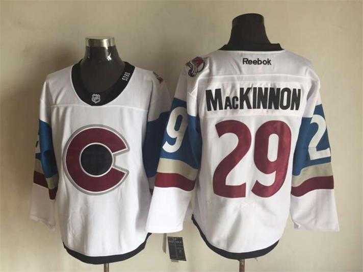 Colorado Avalanche #29 Nathan Mackinnon 2015 White Jerseys,We sell and wholesale Colorado Avalanche #29 Nathan Mackinnon 2015 White Jerseys on line form chian!