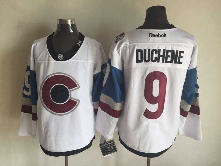 Colorado Avalanche #9 Matt Duchene 2015 White Jerseys,We sell and wholesale Colorado Avalanche #9 Matt Duchene 2015 White Jerseys on line form chian!