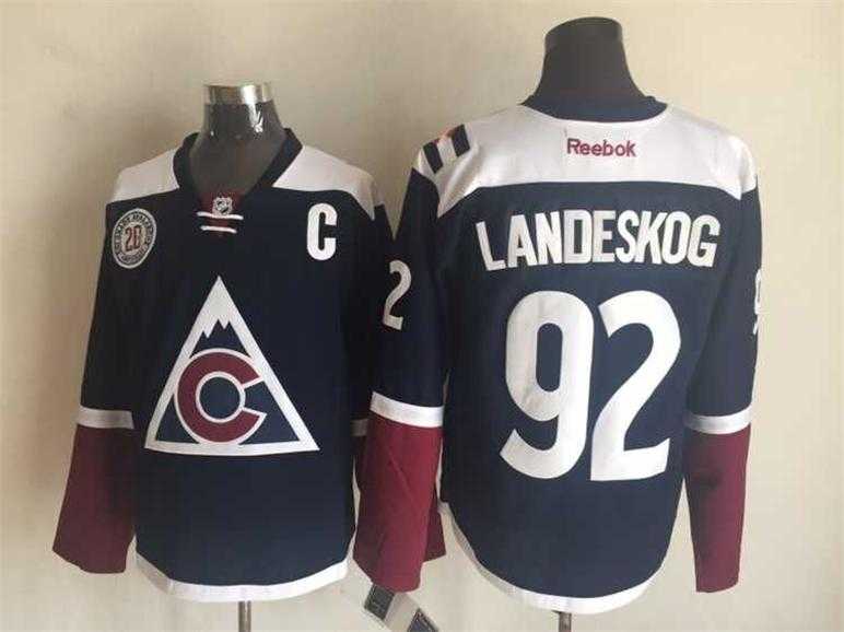 Colorado Avalanche #92 Gabriel Landeskog 2015 Dark Blue Jerseys,We sell and wholesale Colorado Avalanche #92 Gabriel Landeskog 2015 Dark Blue Jerseys on line form chian!