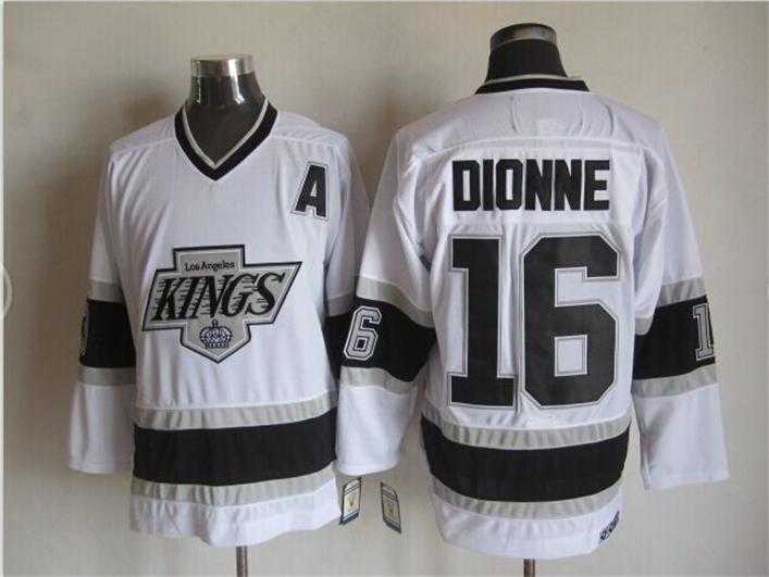 Los Angeles Kings #16 Marcel Dionne CCM Throwback White Jerseys,We sell and wholesale Los Angeles Kings #16 Marcel Dionne CCM Throwback White Jerseys on line form chian!