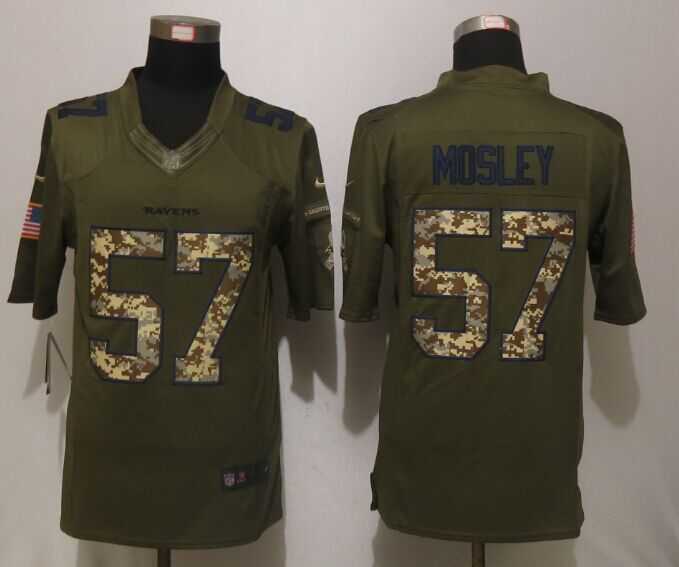 Nike Limited Baltimore Ravens #57 Mosley Green Salute To Service Jerseys,We sell and wholesale Nike Limited Baltimore Ravens #57 Mosley Green Salute To Service Jerseys on line form chian!