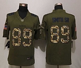 Nike Limited Baltimore Ravens #89 Smith SR Green Salute To Service Jerseys,baseball caps,new era cap wholesale,wholesale hats