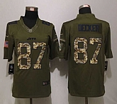 Nike Limited New York Jets #87 Decker Green Salute To Service Jerseys,baseball caps,new era cap wholesale,wholesale hats