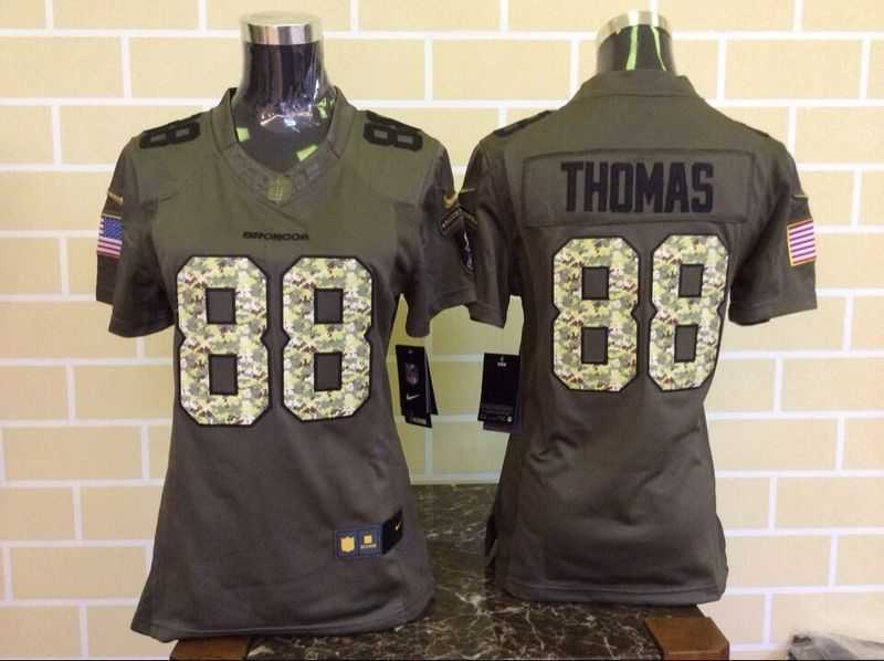 Womens Limited Nike Denver Broncos #88 Thomas Salute To Service Green Jerseys,We sell and wholesale Womens Limited Nike Denver Broncos #88 Thomas Salute To Service Green Jerseys on line form chian!
