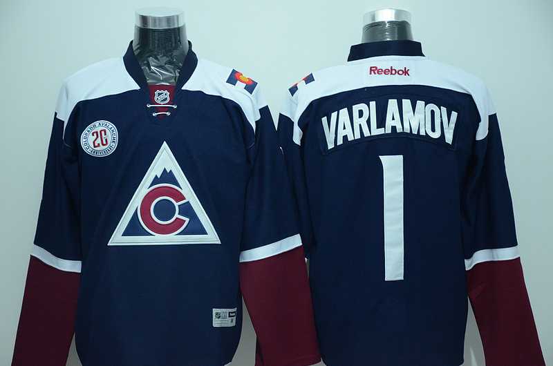 Colorado Avalanche #1 Semyon Varlamov 2015 Dark Blue Jerseys,We sell and wholesale Colorado Avalanche #1 Semyon Varlamov 2015 Dark Blue Jerseys on line form chian!