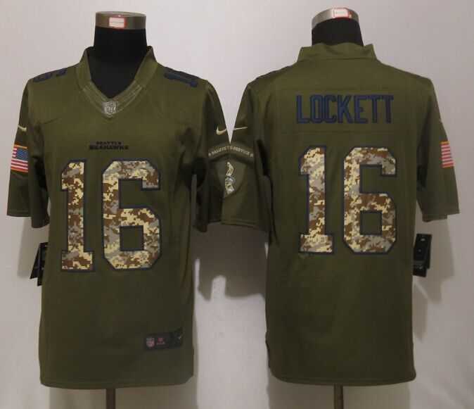 Nike Limited Seattle Seahawks #16 Lockett Green Salute To Service Jerseys,We sell and wholesale Nike Limited Seattle Seahawks #16 Lockett Green Salute To Service Jerseys on line form chian!