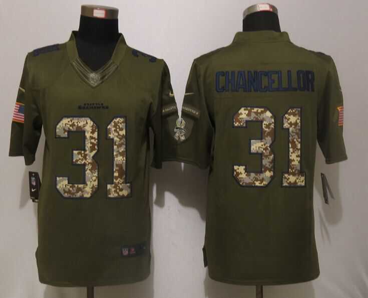 Nike Limited Seattle Seahawks #31 Chancellor Green Salute To Service Jerseys,We sell and wholesale Nike Limited Seattle Seahawks #31 Chancellor Green Salute To Service Jerseys on line form chian!