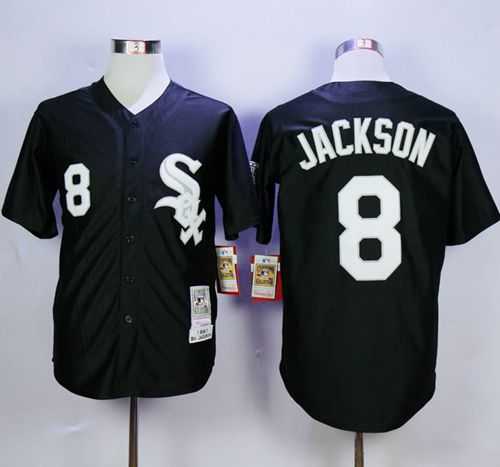 Chicago White Sox #8 Bo Jackson Mitchell and Ness Stitched Black Throwback MLB Jerseys,We sell and wholesale Chicago White Sox #8 Bo Jackson Mitchell and Ness Stitched Black Throwback MLB Jerseys on line form chian!