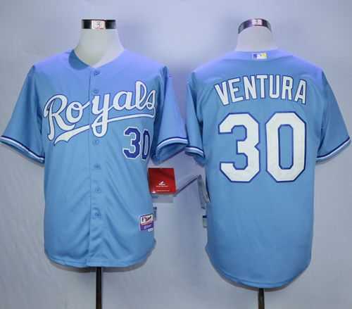 Kansas City Royals #30 Yordano Ventura Light Blue Cool Base Stitched MLB Jerseys,We sell and wholesale Kansas City Royals #30 Yordano Ventura Light Blue Cool Base Stitched MLB Jerseys on line form chian!