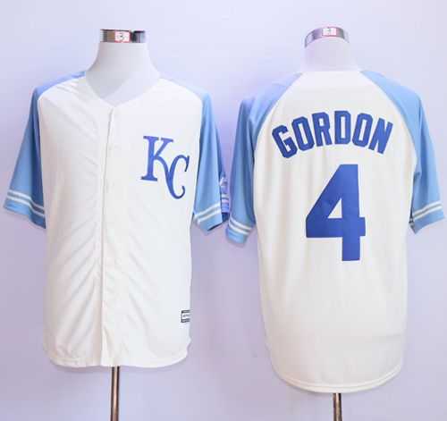 Majestic Kansas City Royals #4 Alex Gordon Cream Exclusive Vintage Stitched MLB Jerseys,We sell and wholesale Majestic Kansas City Royals #4 Alex Gordon Cream Exclusive Vintage Stitched MLB Jerseys on line form chian!
